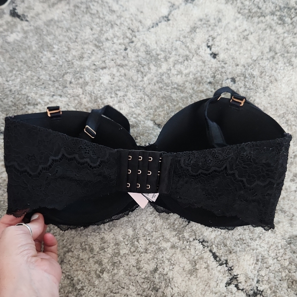 Victoria's Secret Dream Angels Black Multi-way Bra, Size 34DDD - Picture 4 of 4
